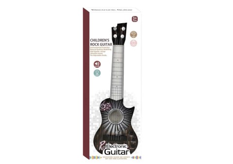 Gitara Zabawkowa Elektryczna Światła Dźwięki Kostka LEAN Toys Gitara Zabawkowa Elektryczna Światła Dźwięki Kostka LEAN Toys