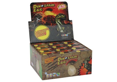 Jajo Dinozaura Wykluwający Się Rosnący Do Wody 6cm LEAN TOYS Jajo Dinozaura Wykluwający Się Rosnący Do Wody 6cm LEAN TOYS