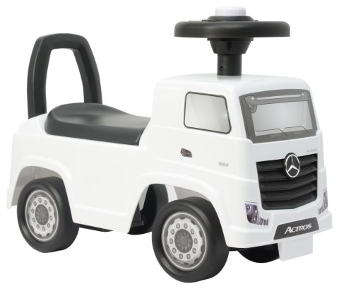 Jeździk Mercedes Actros 3316TA Biały LEAN CARS Jeździk Mercedes Actros 3316TA Biały LEAN CARS