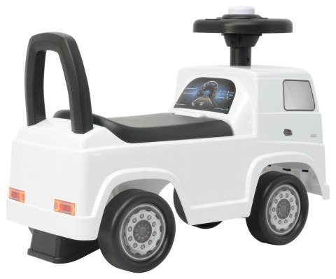Jeździk Mercedes Actros 3316TA Biały LEAN CARS Jeździk Mercedes Actros 3316TA Biały LEAN CARS