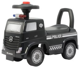 Jeździk Mercedes Actros Policja 3316A Czarny LEAN CARS