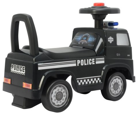 Jeździk Mercedes Actros Policja 3316A Czarny LEAN CARS Jeździk Mercedes Actros Policja 3316A Czarny LEAN CARS