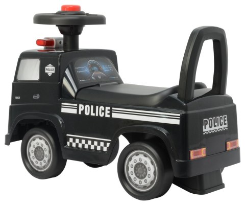 Jeździk Mercedes Actros Policja 3316A Czarny LEAN CARS Jeździk Mercedes Actros Policja 3316A Czarny LEAN CARS
