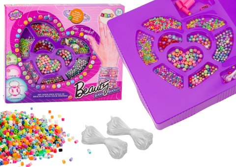 Koraliki Do Biżuterii Bransoletka DIY Kolorowe Zestaw Kreatywny LEAN Toys Koraliki Do Biżuterii Bransoletka DIY Kolorowe Zestaw Kreatywny LEAN Toys