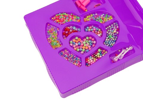 Koraliki Do Biżuterii Bransoletka DIY Kolorowe Zestaw Kreatywny LEAN Toys Koraliki Do Biżuterii Bransoletka DIY Kolorowe Zestaw Kreatywny LEAN Toys