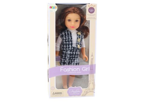 Lalka W Eleganckim Ubranku W Kratę Brązowe Włosy LEAN Toys Lalka W Eleganckim Ubranku W Kratę Brązowe Włosy LEAN Toys