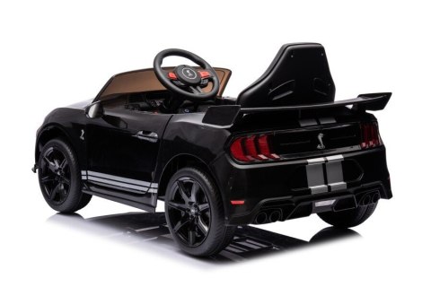 Pojazd na Akumulator Ford Mustang GT500 Shelby Czarny LEAN CARS Pojazd na Akumulator Ford Mustang GT500 Shelby Czarny LEAN CARS