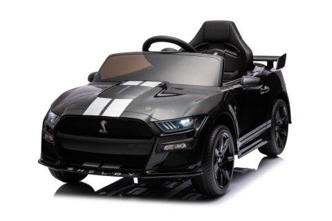 Pojazd na Akumulator Ford Mustang GT500 Shelby Czarny LEAN CARS Pojazd na Akumulator Ford Mustang GT500 Shelby Czarny LEAN CARS