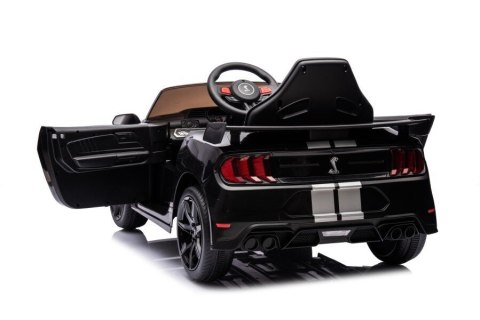 Pojazd na Akumulator Ford Mustang GT500 Shelby Czarny LEAN CARS Pojazd na Akumulator Ford Mustang GT500 Shelby Czarny LEAN CARS