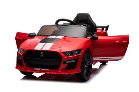 Pojazd na Akumulator Ford Mustang GT500 Shelby Czerwony LEAN CARS Pojazd na Akumulator Ford Mustang GT500 Shelby Czerwony LEAN CARS