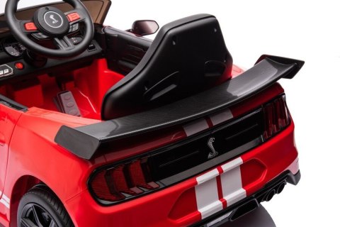 Pojazd na Akumulator Ford Mustang GT500 Shelby Czerwony LEAN CARS Pojazd na Akumulator Ford Mustang GT500 Shelby Czerwony LEAN CARS