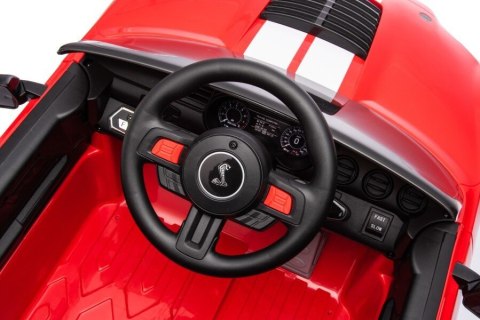 Pojazd na Akumulator Ford Mustang GT500 Shelby Czerwony LEAN CARS Pojazd na Akumulator Ford Mustang GT500 Shelby Czerwony LEAN CARS