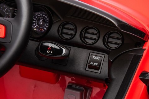 Pojazd na Akumulator Ford Mustang GT500 Shelby Czerwony LEAN CARS Pojazd na Akumulator Ford Mustang GT500 Shelby Czerwony LEAN CARS