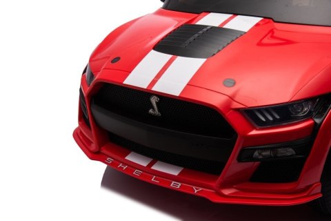 Pojazd na Akumulator Ford Mustang GT500 Shelby Czerwony LEAN CARS Pojazd na Akumulator Ford Mustang GT500 Shelby Czerwony LEAN CARS