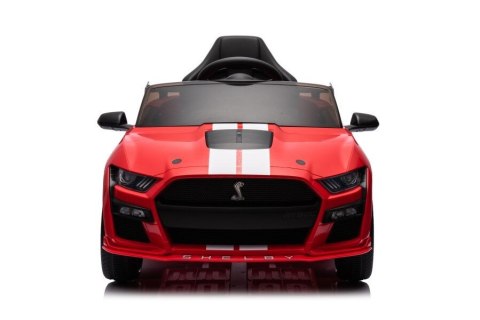 Pojazd na Akumulator Ford Mustang GT500 Shelby Czerwony LEAN CARS Pojazd na Akumulator Ford Mustang GT500 Shelby Czerwony LEAN CARS