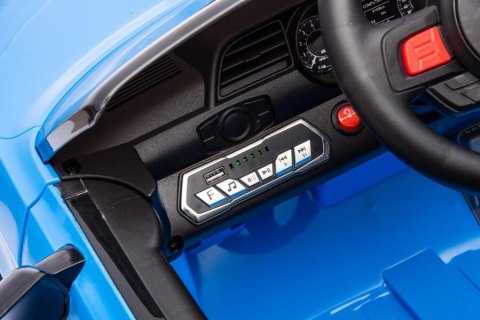 Pojazd na Akumulator Ford Mustang GT500 Shelby Niebieski LEAN CARS Pojazd na Akumulator Ford Mustang GT500 Shelby Niebieski LEAN CARS