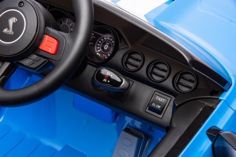 Pojazd na Akumulator Ford Mustang GT500 Shelby Niebieski LEAN CARS Pojazd na Akumulator Ford Mustang GT500 Shelby Niebieski LEAN CARS