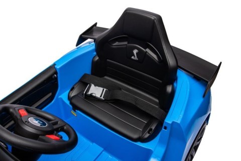 Pojazd na Akumulator Ford Mustang GT500 Shelby Niebieski LEAN CARS Pojazd na Akumulator Ford Mustang GT500 Shelby Niebieski LEAN CARS