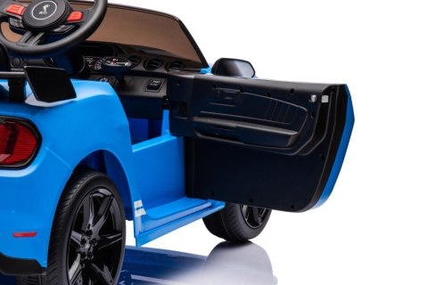 Pojazd na Akumulator Ford Mustang GT500 Shelby Niebieski LEAN CARS Pojazd na Akumulator Ford Mustang GT500 Shelby Niebieski LEAN CARS