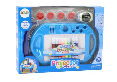 Projektor Rzutnik Do Rysowania Stoliczek Niebieski LEAN Toys Projektor Rzutnik Do Rysowania Stoliczek Niebieski LEAN Toys