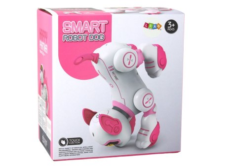 Robot Pies Interaktywny Zdalnie Sterowany Tańczy Wykonuje Polecenia Różowy LEAN Toys Robot Pies Interaktywny Zdalnie Sterowany Tańczy Wykonuje Polecenia Różowy LEAN Toys