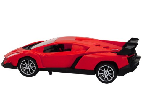 Samochód RC 1:16 Zdalnie Sterowany Sportowy Czerwone Auto LEAN Toys Samochód RC 1:16 Zdalnie Sterowany Sportowy Czerwone Auto LEAN Toys