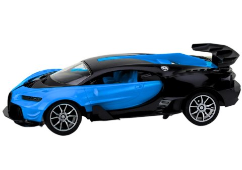 Samochód Sportowy Zdalnie Sterowany Auto RC Niebieski1:16 LEAN Toys Samochód Sportowy Zdalnie Sterowany Auto RC Niebieski1:16 LEAN Toys