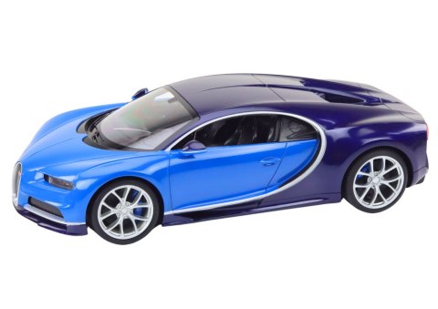 Samochód Zdalnie Sterowany RC 1:14 Bugatti Veyron Chiron Niebieski Rastar Samochód Zdalnie Sterowany RC 1:14 Bugatti Veyron Chiron Niebieski Rastar