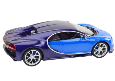 Samochód Zdalnie Sterowany RC 1:14 Bugatti Veyron Chiron Niebieski Rastar Samochód Zdalnie Sterowany RC 1:14 Bugatti Veyron Chiron Niebieski Rastar