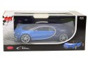 Samochód Zdalnie Sterowany RC 1:14 Bugatti Veyron Chiron Niebieski Rastar