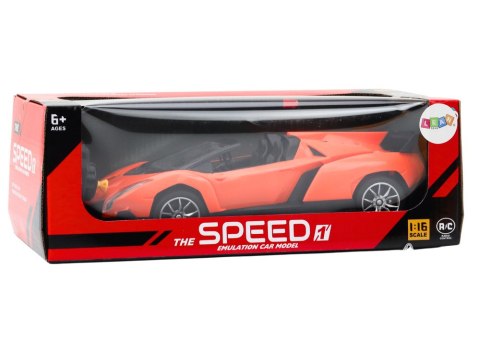 Samochód Zdalnie Sterowany Sportowy RC 1:16 Pomarańczowy LEAN Toys Samochód Zdalnie Sterowany Sportowy RC 1:16 Pomarańczowy LEAN Toys