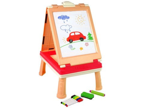 Tablica 3w1 Wielofunkcyjna Dwustronna Stolik Do Gier Chińczyk LEAN Toys Tablica 3w1 Wielofunkcyjna Dwustronna Stolik Do Gier Chińczyk LEAN Toys