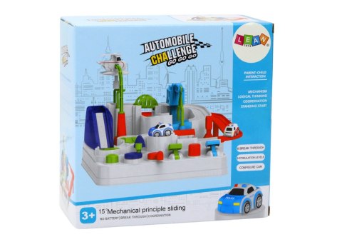 Tor Przeszkód Interaktywny Parking Dla Dzieci Autka LEAN Toys Tor Przeszkód Interaktywny Parking Dla Dzieci Autka LEAN Toys