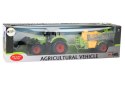 Traktor Rolniczy Koparka Z Opryskiwaczem Napęd Zielony LEAN Toys