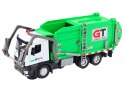Wielofunkcyjna Zielona Metalowa Śmieciarka z Napędem Frykcyjnym Kosze LEAN Toys
