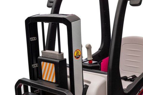 Wózek Widłowy Na Akumulator XMX638 Różowy LEAN CARS Wózek Widłowy Na Akumulator XMX638 Różowy LEAN CARS