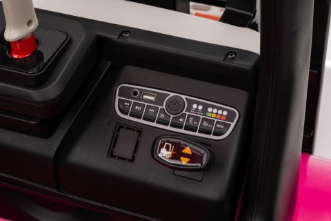 Wózek Widłowy Na Akumulator XMX638 Różowy LEAN CARS Wózek Widłowy Na Akumulator XMX638 Różowy LEAN CARS
