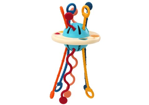 Zabawka Sensoryczna Dla Niemowląt Gryzak Statek Kosmiczny LEAN Toys Zabawka Sensoryczna Dla Niemowląt Gryzak Statek Kosmiczny LEAN Toys