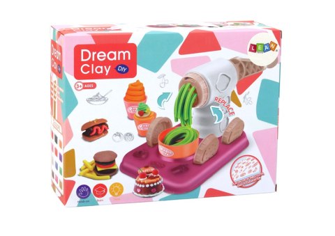 Zestaw Ciastolina Masa Plastyczna Maszynka DIY Akcesoria 36 ele. LEAN Toys Zestaw Ciastolina Masa Plastyczna Maszynka DIY Akcesoria 36 ele. LEAN Toys