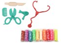 Zestaw Kreatywny Ciastolina Piesek w Transporterze Weterynarz LEAN Toys