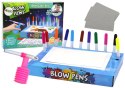 Zestaw Kreatywny Dmuchane Flamastry Pisaki Dinozaury LEAN Toys