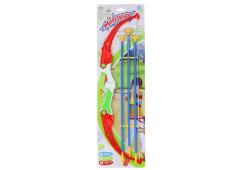 Zestaw Łuczniczy Łuk Strzały Z Przyssawkami 3 Sztuki LEAN Toys Zestaw Łuczniczy Łuk Strzały Z Przyssawkami 3 Sztuki LEAN Toys