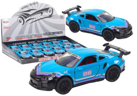 Autko Samochód Sportowy 1:32 Napęd Frykcyjny Metalowy Turkusowy LEAN Toys Autko Samochód Sportowy 1:32 Napęd Frykcyjny Metalowy Turkusowy LEAN Toys