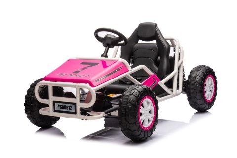Auto Na Akumulator Buggy A8812 Różowe 24V LEAN CARS Auto Na Akumulator Buggy A8812 Różowe 24V LEAN CARS