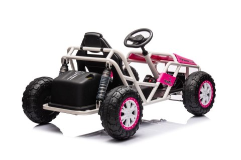 Auto Na Akumulator Buggy A8812 Różowe 24V LEAN CARS Auto Na Akumulator Buggy A8812 Różowe 24V LEAN CARS