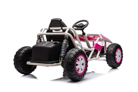 Auto Na Akumulator Buggy A8812 Różowe 24V LEAN CARS Auto Na Akumulator Buggy A8812 Różowe 24V LEAN CARS