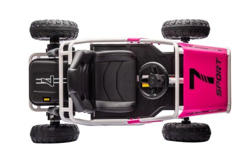 Auto Na Akumulator Buggy A8812 Różowe 24V LEAN CARS Auto Na Akumulator Buggy A8812 Różowe 24V LEAN CARS