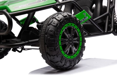 Auto Na Akumulator Buggy A8812 Zielone 24V LEAN CARS Auto Na Akumulator Buggy A8812 Zielone 24V LEAN CARS
