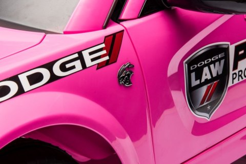 Auto Na Akumulator Dodge Charger Policyjny Różowy LEAN CARS Auto Na Akumulator Dodge Charger Policyjny Różowy LEAN CARS