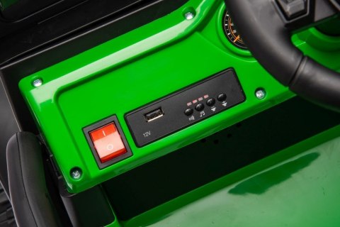 Auto Na Akumulator YSA8813 Zielone 24V LEAN CARS Auto Na Akumulator YSA8813 Zielone 24V LEAN CARS